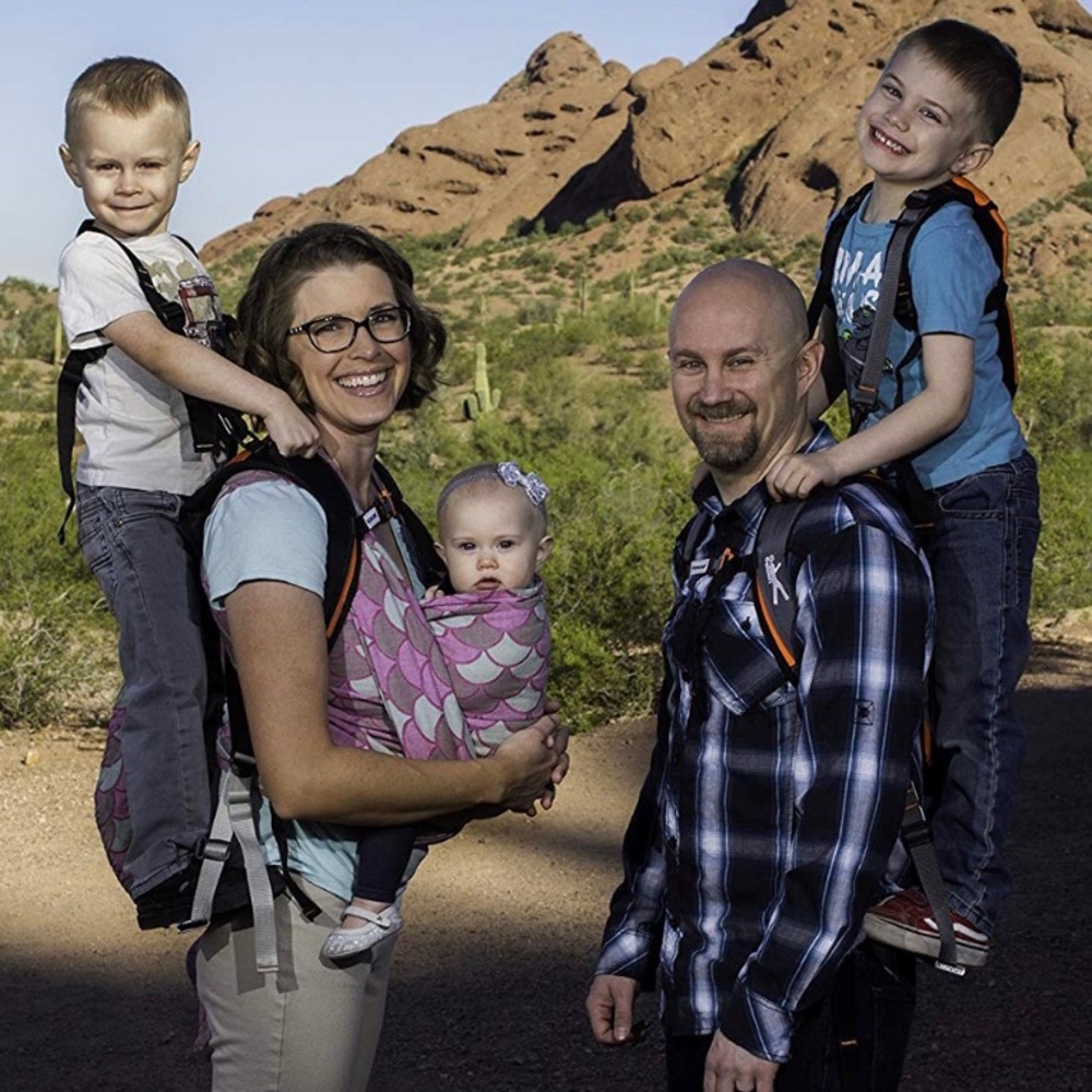 Piggyback Rider Standing Child Carrier